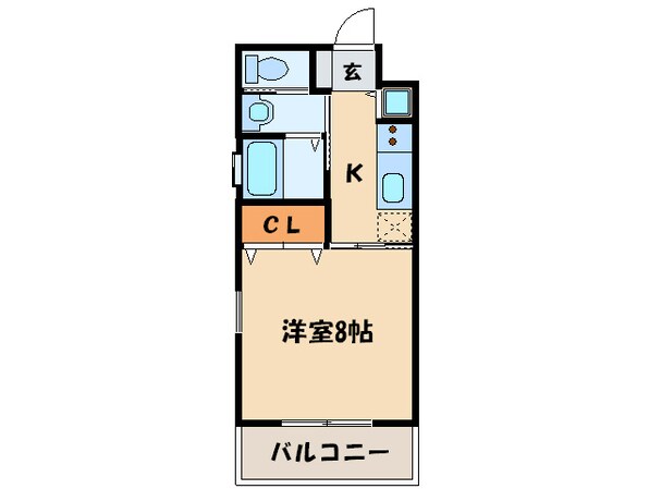 大濠アンビエンテの物件間取画像